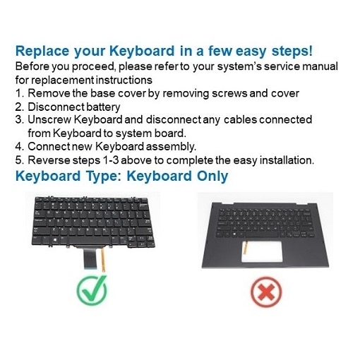 Dell English-US Backlit Keyboard with 80-keys 2