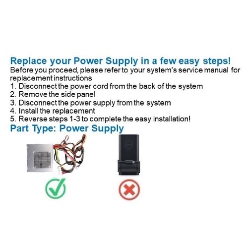 Dell 260W Power Supply 3