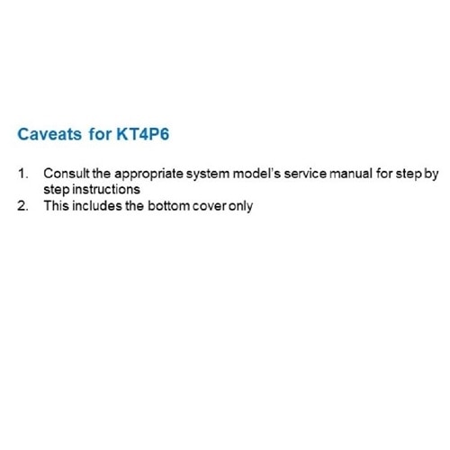 Dell Bottom Base Cover with WWAN Antenna 3