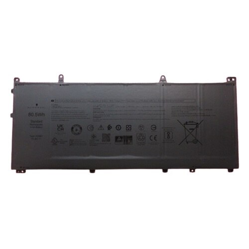 Dell 6-cell 80.5 Wh Lithium Ion Replacement Battery for Select Laptops 2