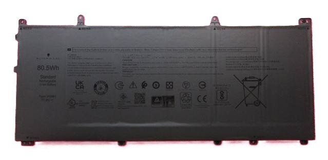 Dell 6-cell 80.5 Wh Lithium Ion Replacement Battery for Select Laptops 6