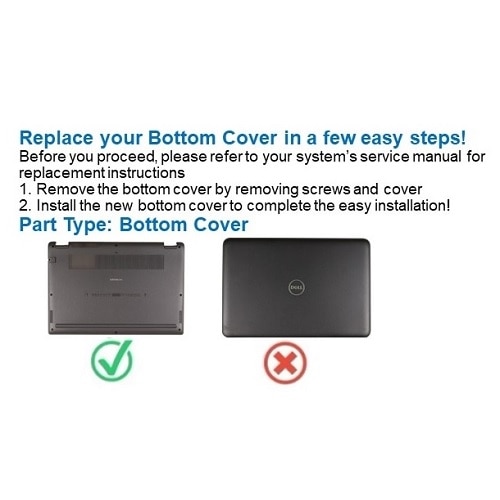 Dell Bottom Base Cover without SIM 2