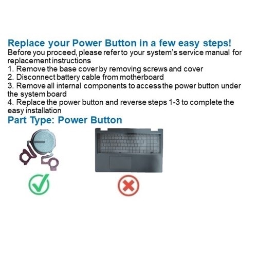 Dell Normal Power Button 2