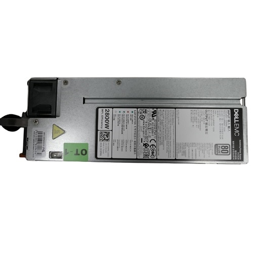 Dell Single, Hot-pluggable, voeding, 2800 watt MM HLAC (200-240Vac) Titanium, by LiteOn 1