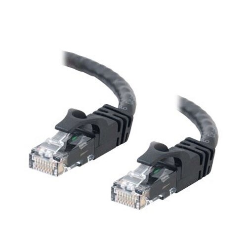 C2G - Cat6 Ethernet (RJ-45) UTP zonder uitsteeksels Kabel - Zwart - 15m 1