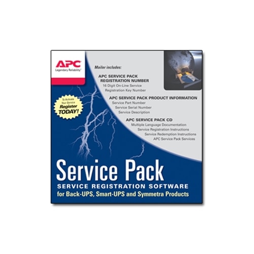 APC Extended Warranty Service Pack - Technische ondersteuning - telefonisch advies - 3 jaren - 24x7 - voor P/N: SRT2400XLJ, SRT3000XLA-TW, SRT3000XLTW, SRT5KRMXLW-TW, SRT6KXLTUS, SRT6KXLTW 1