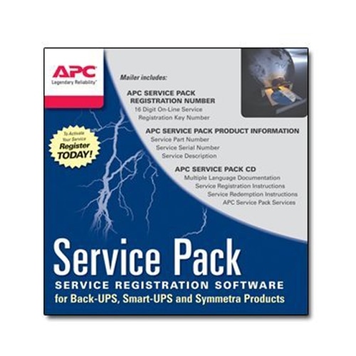 APC Extended Warranty Service Pack - Technische ondersteuning - telefonisch advies - 1 jaar - 24x7 - voor P/N: SRT2400XLJ, SRT3000XLA-TW, SRT3000XLTW, SRT5KRMXLW-TW, SRT6KXLTUS, SRT6KXLTW 1