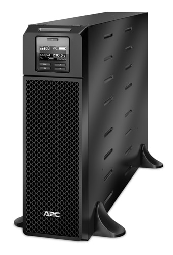 APC Smart-UPS SRT 5000VA - UPS (rack-monteerbaar / extern) - 230 Volt wisselstroom V - 4500 Watt - 5000 VA - Ethernet 10/100, USB - uitgangen: 12 - 3U - zwart 1