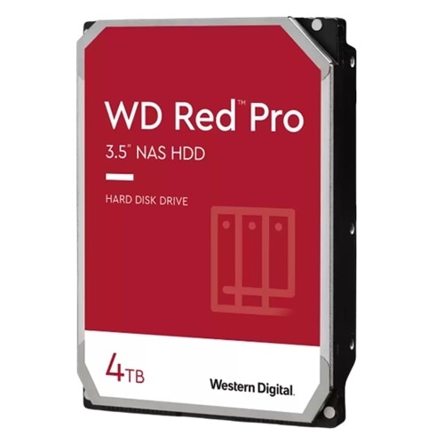 WD Red Pro 4 TB Harde schijf - 3.5" Intern - SATA (SATA/600) 1