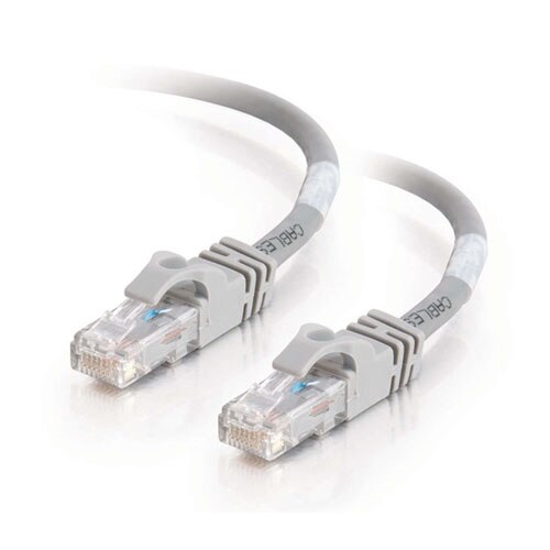 C2G - Cat6 Ethernet (RJ-45) UTP zonder uitsteeksels Kabel - Grijs - 0.5m 1