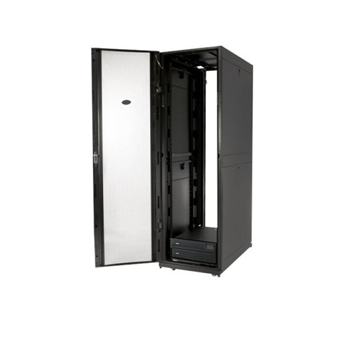 APC NetShelter SX Enclosure with Roof and Sides - Rack - svart - 48U - 19-tommer 1