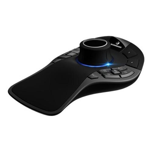 3Dconnexion SpaceMouse Pro 3D mouse 15 knapper kablet 3DCONNEXION SpaceMouse Enterprise 3D mus 31 knapper