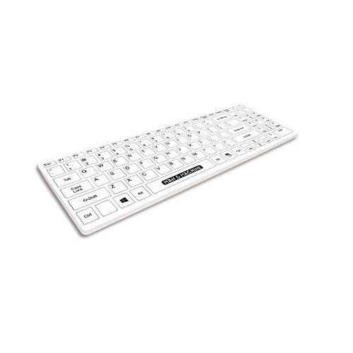 Man & Machine Its Cool Flat - Tastatur - USB - Nordisk - hvit 1