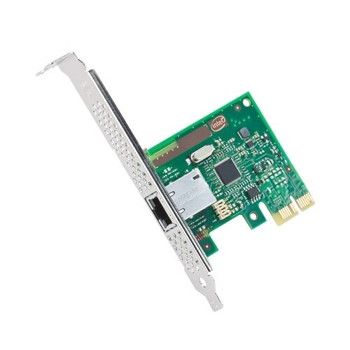 Serwerowa, 1 port 1 Gigabit karta sieciowa Ethernet PCIe firmy Intel 1