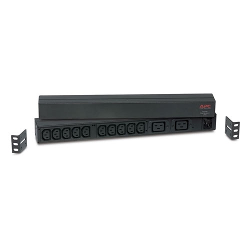 APC Basic Rack-Mount PDU - Linka dystrybucji zasilania ( montowany w stojaku ) - AC 208/230 V - 12 Złącze(a) wyjściowe 1