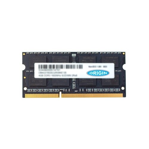 Origin Storage - 4GB DDR3L 1600MHz SODIMM 2Rx8 Non-ECC 1.35V 1