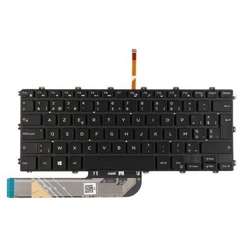 Podświetlana klawiatura firmy Dell, 81 klawiszy, układ belgijski 1
