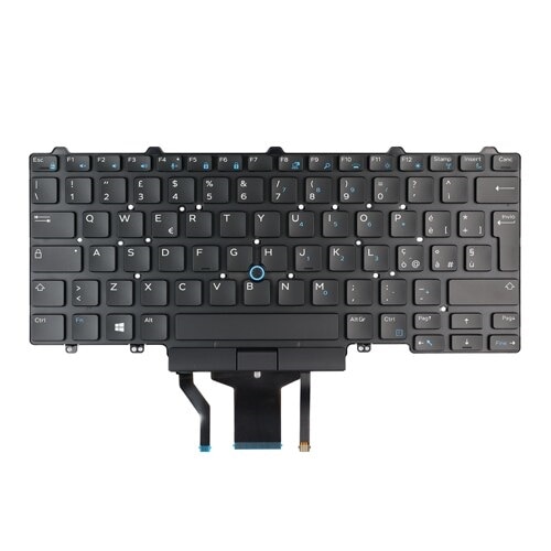 Podświetlana klawiatura Dell, 83 klawiszy, wersja (włoska) 1