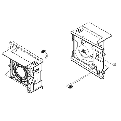 Dell Padrão ventilador para PowerEdge T360 1