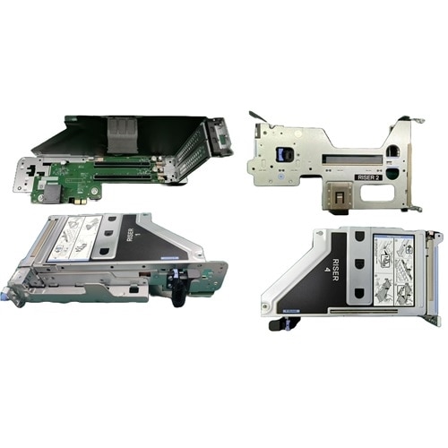 Configuração de Elevação 1, 6x8 FH Slots (Gen4), 2x16 LP Slots (Gen4) 1