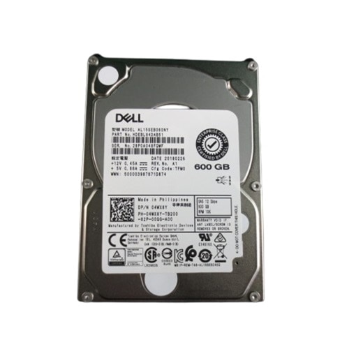 Dell 600GB 10K RPM SAS ISE 12Gbps 512n 2.5polegadas Disco Rígido 1