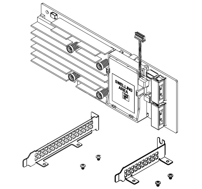 Dell PERC H755 Adaptador 1