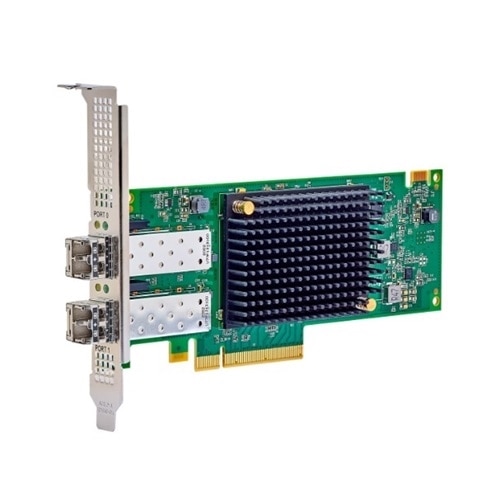 Adaptador Emulex LPe37102 SecureHBA de porta dupla Fibre Channel 32 Gb, PCIe altura completa +Sec 1
