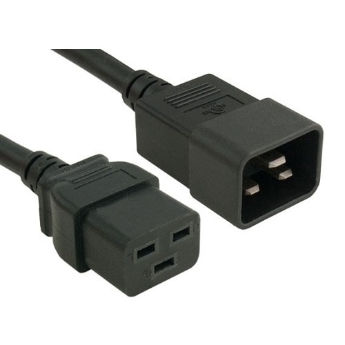 Dell Cabo de alimentação, C20 até C19, PDU Style, 16A, 250 V, 2 pés (0.6 Metros) 1