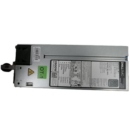Dell único, Hot plug, fonte de alimentação, 2.800 W MM HLAC (200 VCA a-240 VCA) titânio, 4U 1