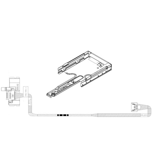 Cabos e suporte Dell Front BOSS, Instalação pelo Cliente 1