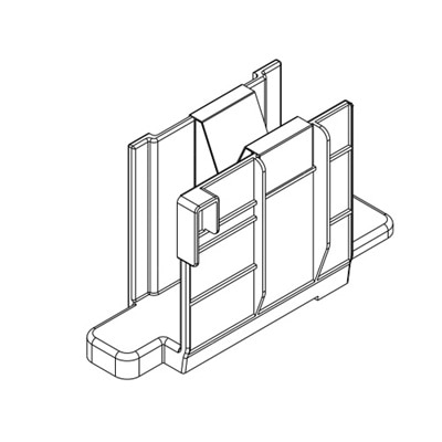 Dell Suporte de cabo esquerdo com vedação perfeita para CPU menor que 500 W, instalado pelo cliente 1