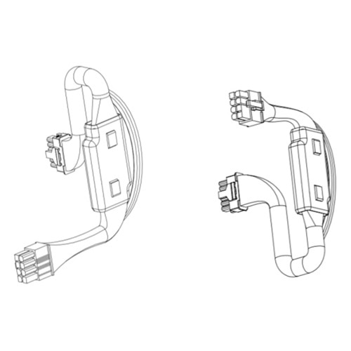 Dell Cabos de alimentação PowerEdge R77x5 DPU para DPU duplo 1