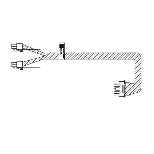 DPU parceira, cabo de alimentação NVIDIA BlueField-3 de porta dupla (DPU Qty 2+) 1