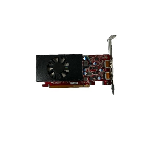 Dell AMD® Radeon™ RX 6300, 2 GB GDDR6, Meia altura, PCIe 4.0x4, 2 DP Placa Gráfica 1
