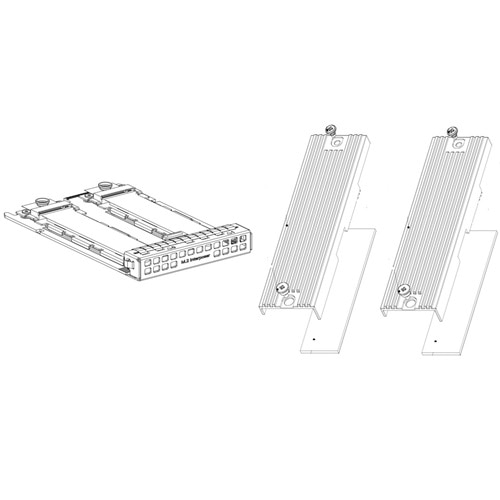 Dell placa intermediária M.2 dupla; instalação feita pelo cliente 1