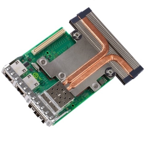 Intel X520 e porta dupla 10Gigabit DA/SFP+, + I350 e porta dupla 1Gigabit Ethernet, Placa de filha de rede 1