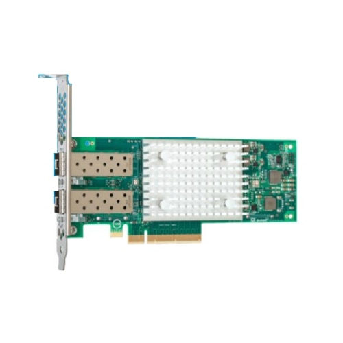 Placa de interface de rede PCIe Ethernet com adaptador do servidor de 25 Gb SFP28 e porta dupla altura integral da Dell QLogic FastLinQ 41262, instalação do cliente 1