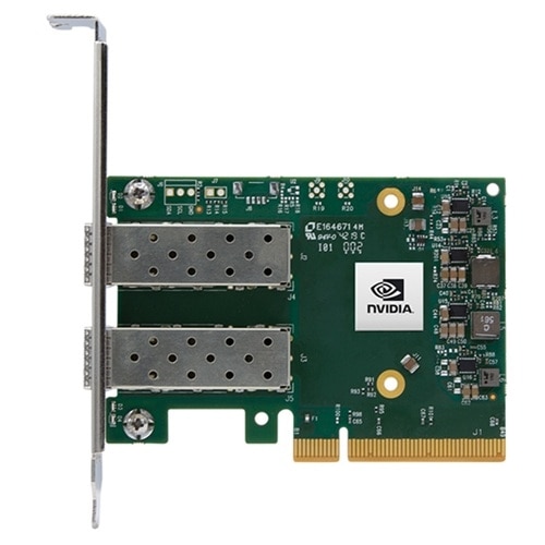 Dell Adaptador NVIDIA® ConnectX-6 Lx com porta dupla de 25 G SFP28, PCIe de altura completa +Sec RESTRICTED 1