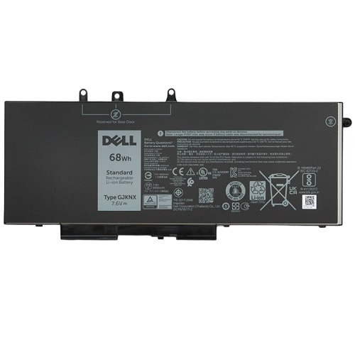 Dells 4-cells litiumjonbatteri med 68 wattimmar för utvalda bärbara datorer 1