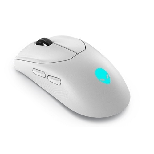 Trådlös Alienware-spelmus med tre lägen – AW720M – Lunar Light