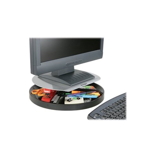 R-Go Riser Duo, tablettstativ och ställ för bärbar dator, justerbart, svart