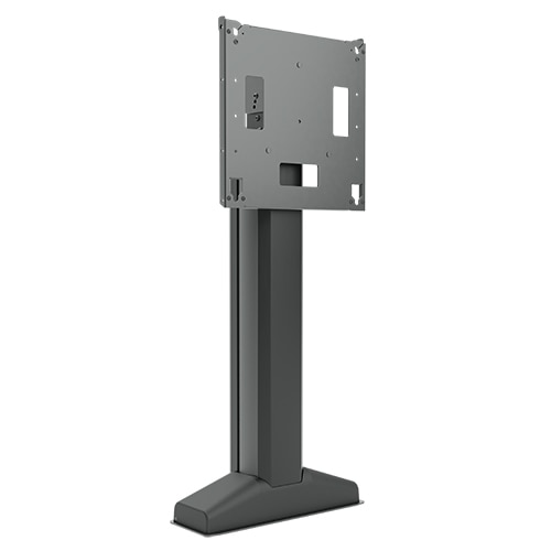 Large Capacity Electric Height Adjustable Flat Panel Floor Support Mount, European Union 1