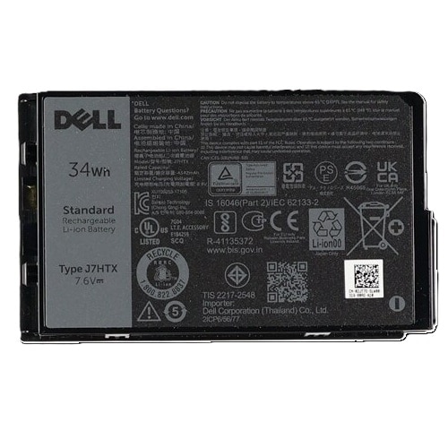 Dells 2-cells litiumjonbatteri med 34 wattimmar för utvalda bärbara datorer 1