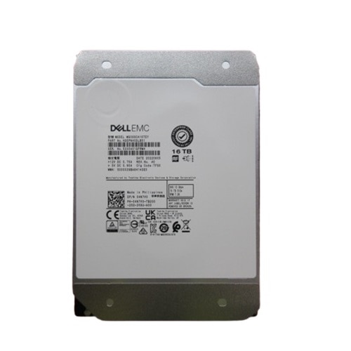 戴尔 16TB 7.2K RPM SAS ISE 12Gbps 512e 3.5英寸 硬盘 1