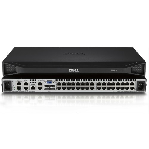 Dell DMPU4032-G01，32-端口，远程 KVM交换机含4 远程用户，1本地用户，双电源 1