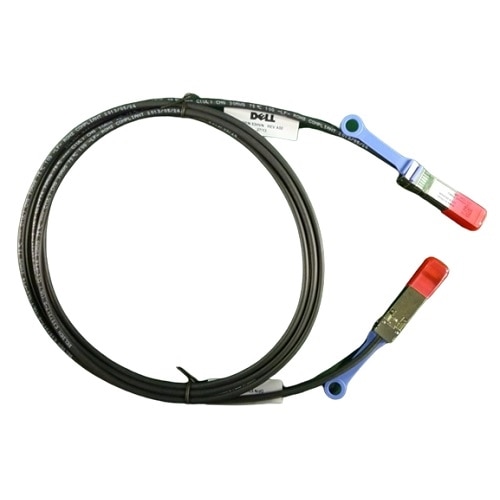 戴尔 网 , 线缆, SFP+ 至 SFP+, 10GbE, 铜 Twinax 直接附加线缆, 3meter 1