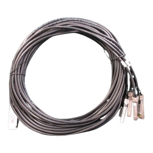 戴尔 网络线缆 QSFP28-4XSFP28, 25G, 无源 铜缆 DAC, Breakout - 5 m 1