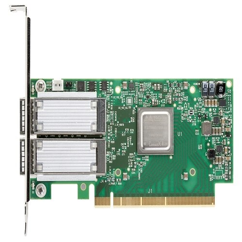 戴尔 Mellanox ConnectX-5 1端口 EDR VPI QSFP28 PCIe 适配器, 全高, Customer Install 1