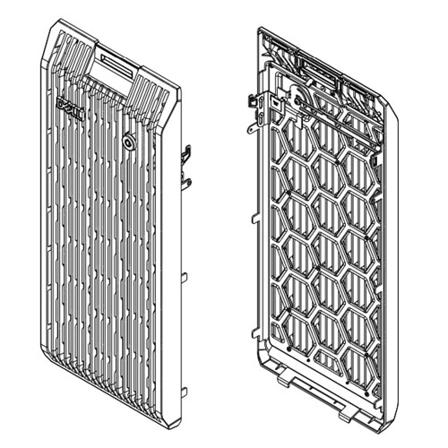 Dell Bezel T360 PowerEdge, 客戶安裝 1