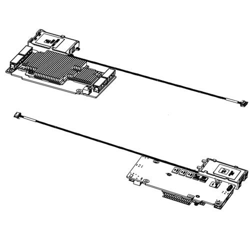 Dell PERC H965i 控制器 面前, DCMHS 1
